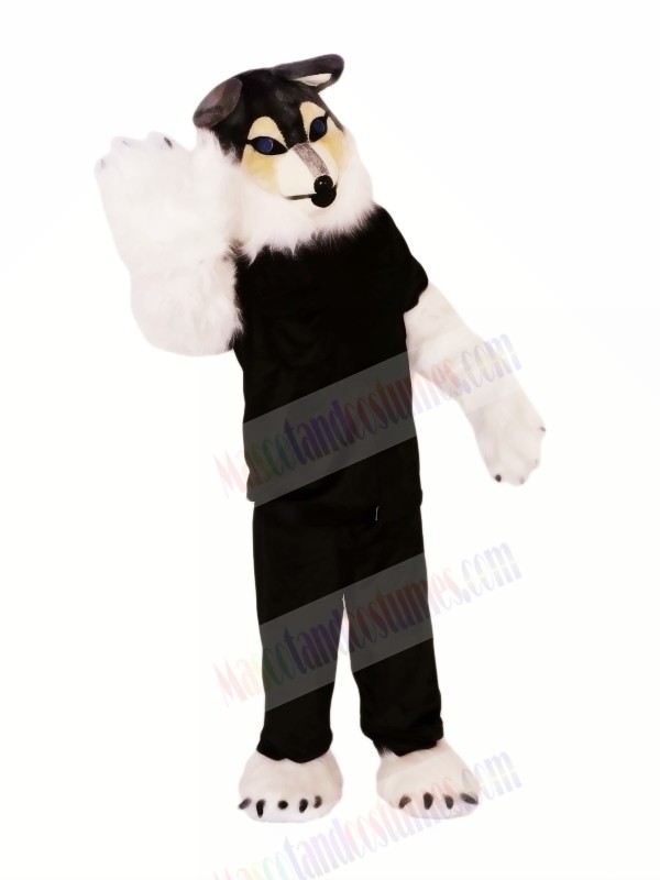 Cool Police Wolf Mascot Costumes Cartoon Cheap