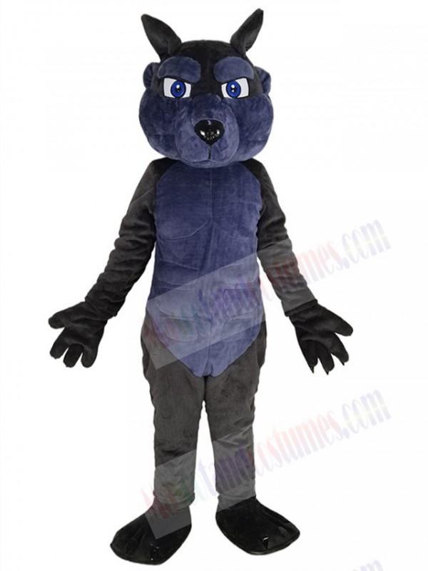 Wolf mascot costume