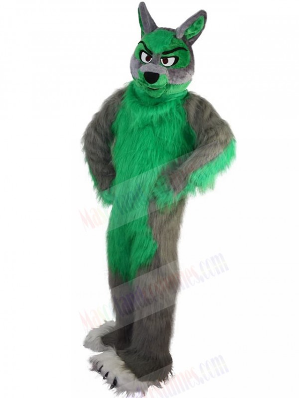 Wolf mascot costume