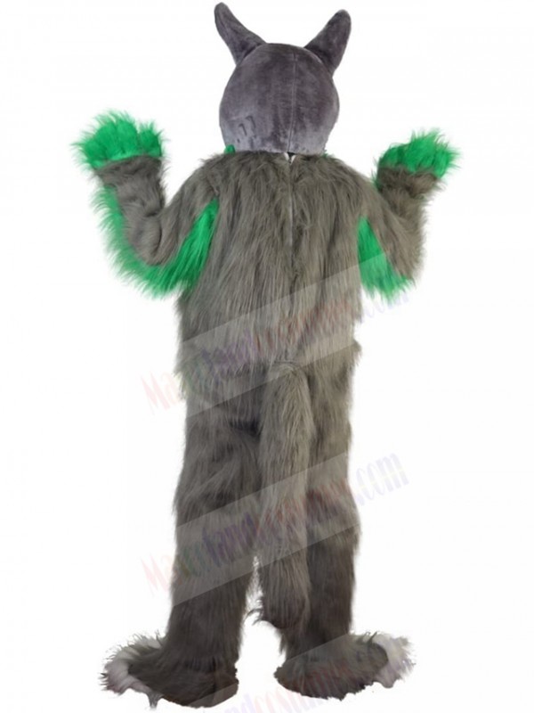 Wolf mascot costume