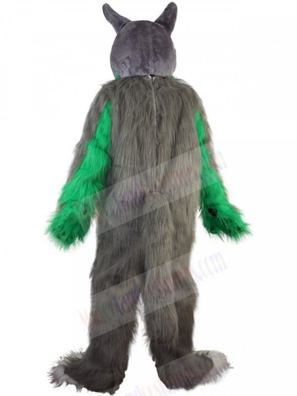 Wolf mascot costume