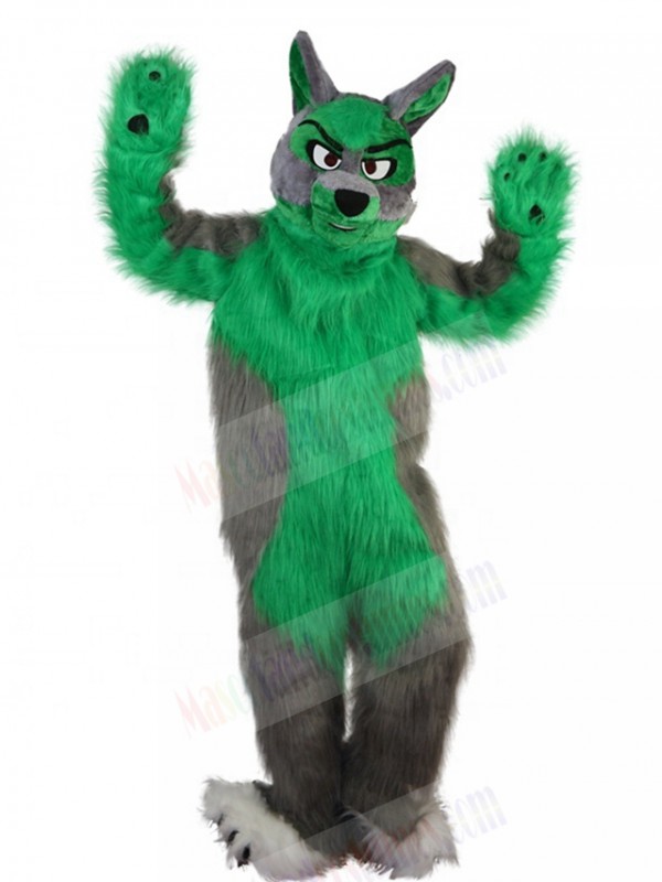 Wolf mascot costume