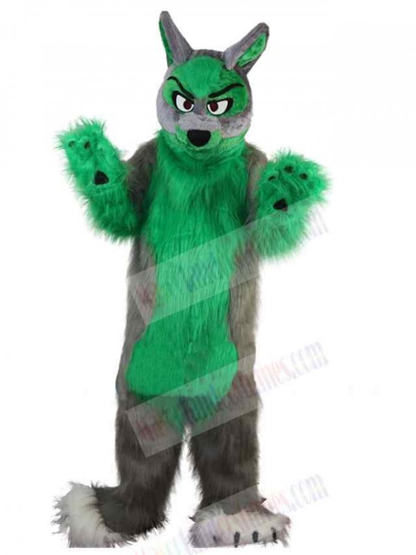 Wolf mascot costume