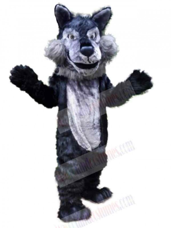 Wolf mascot costume