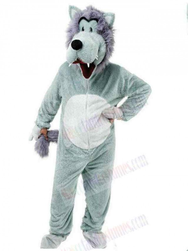 Wolf mascot costume