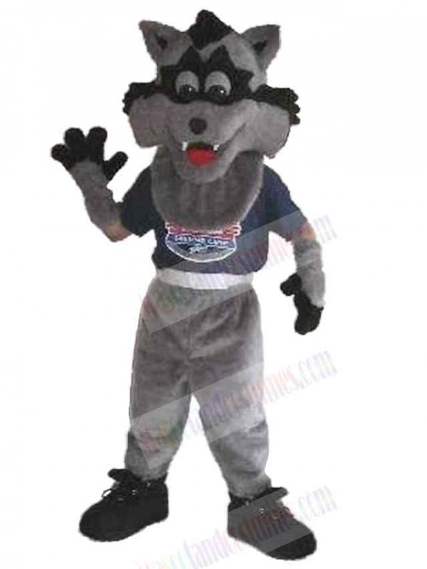 Wolf mascot costume