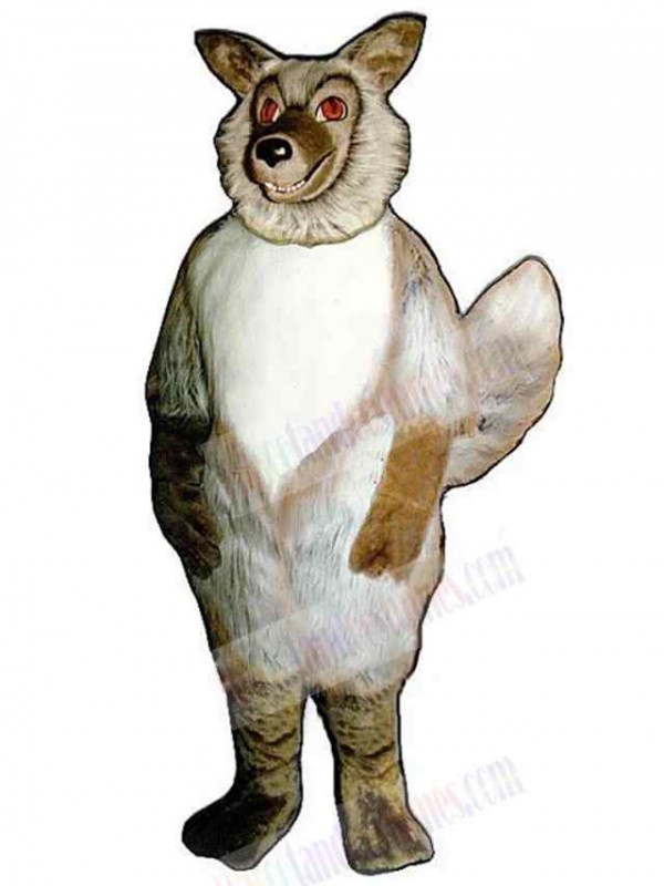 Wolf mascot costume