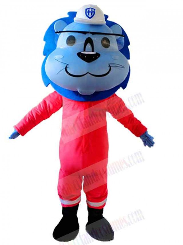 Lion mascot costume