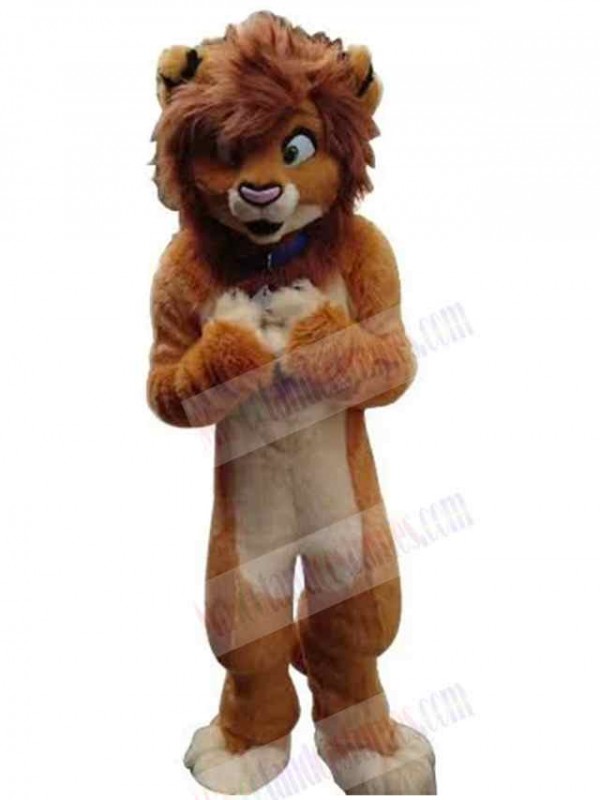 Lion mascot costume