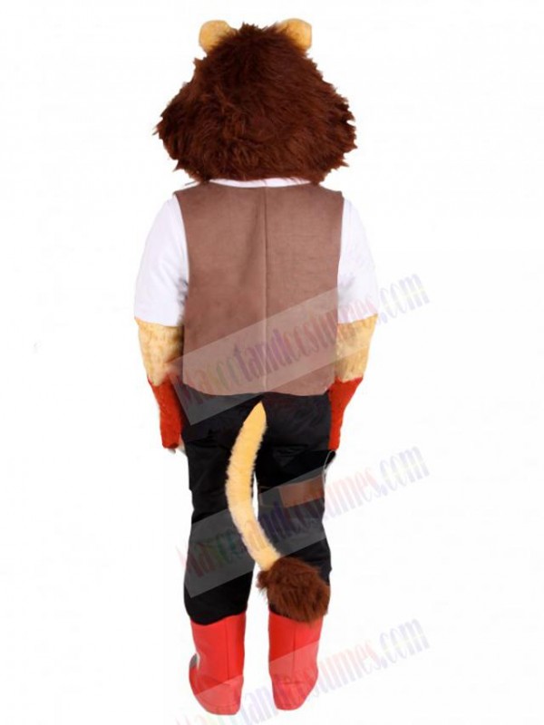 Lion mascot costume
