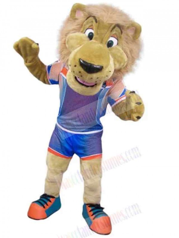 Lion mascot costume