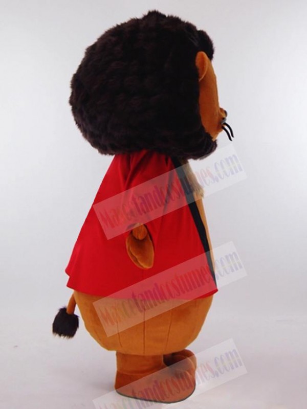 Lion mascot costume