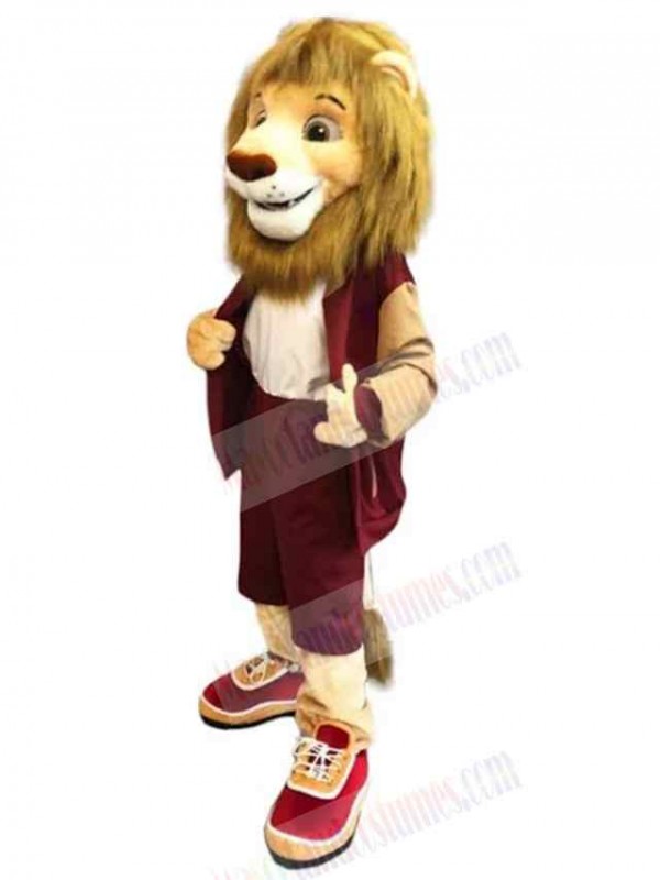 Lion mascot costume