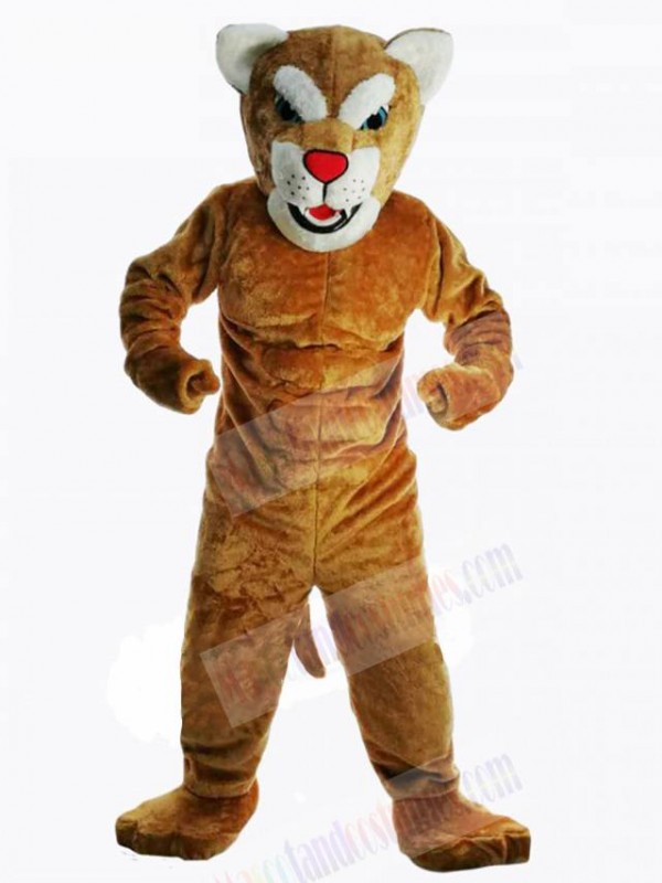 Leopard mascot costume