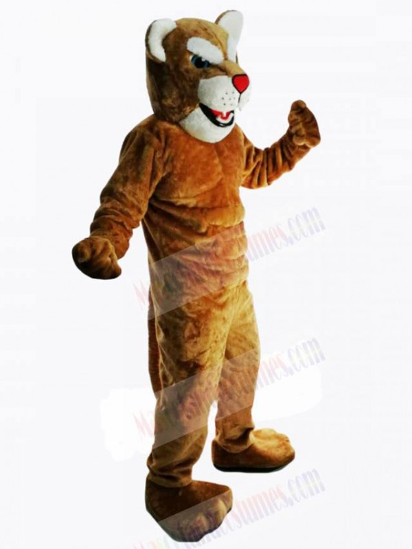 Leopard mascot costume