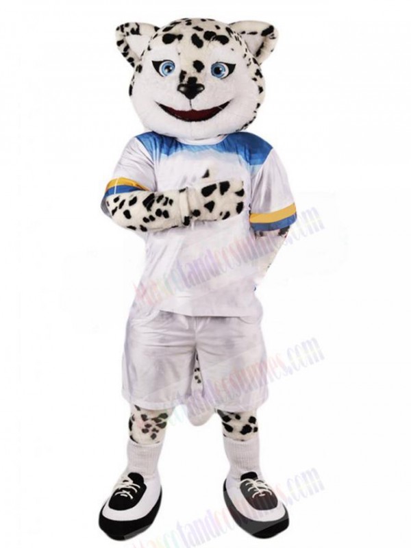 Leopard mascot costume