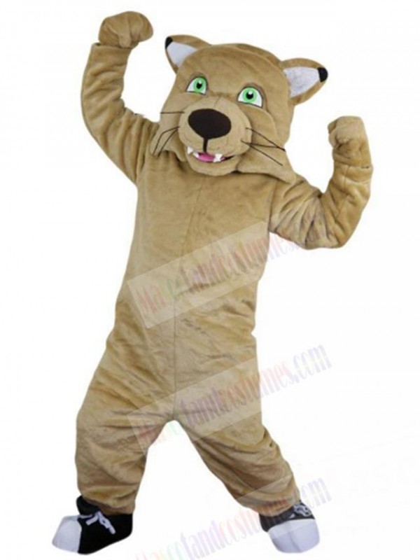 Leopard mascot costume