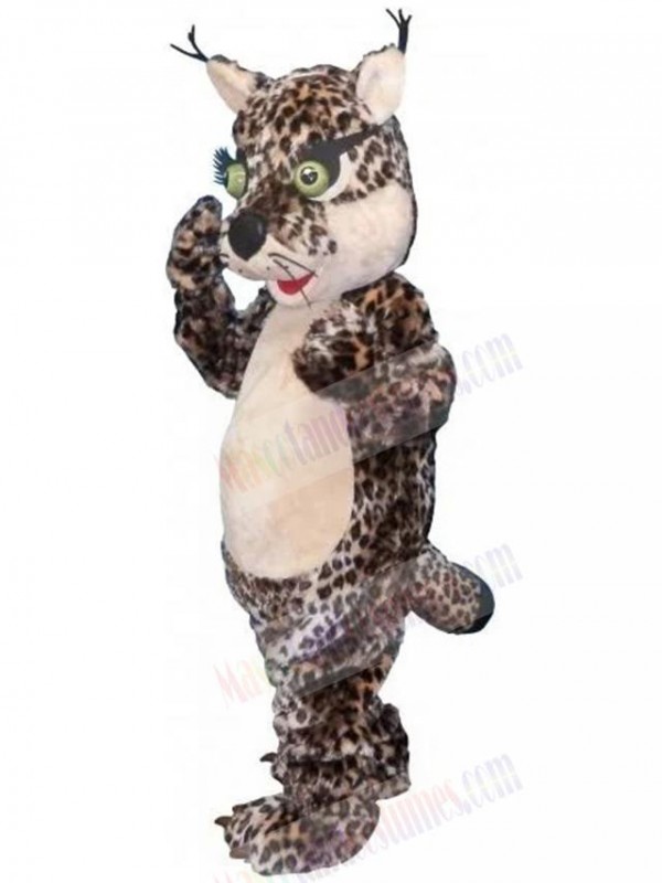 Leopard mascot costume