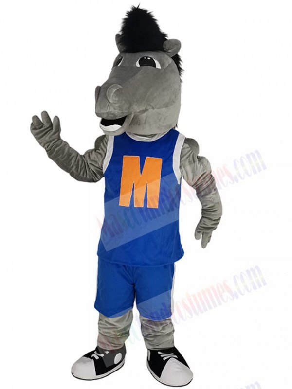 Mustang Horse mascot costume