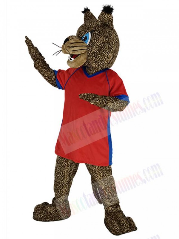 Bobcat mascot costume