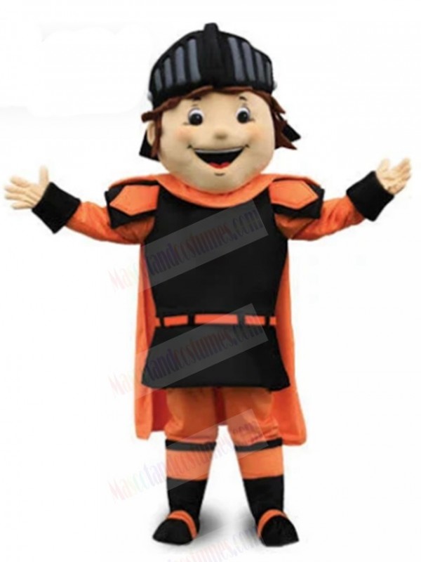 Boy Knight mascot costume