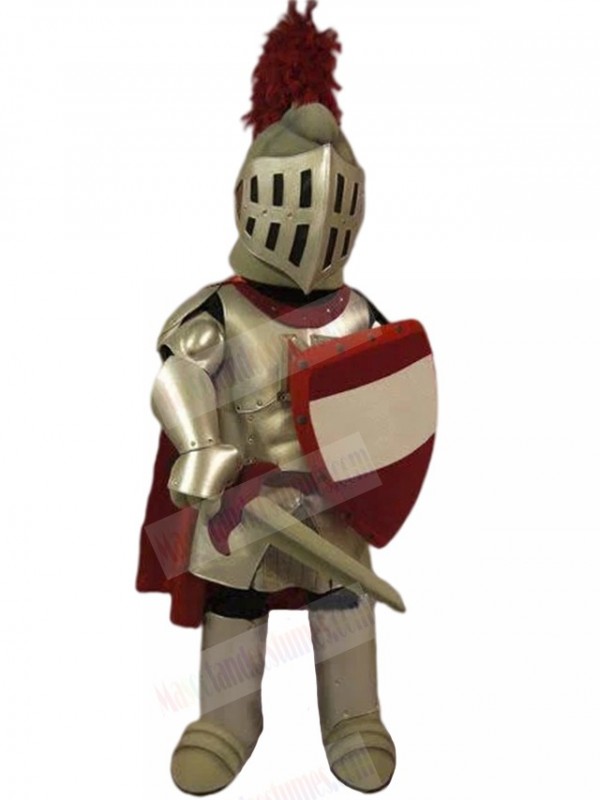 spartan knight mascot costume