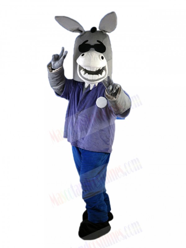 Donkey mascot costume