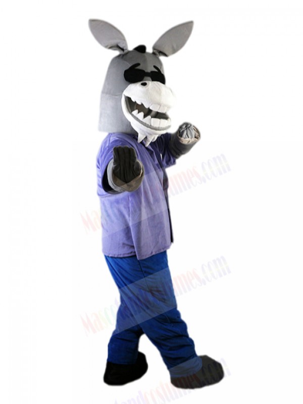 Donkey mascot costume