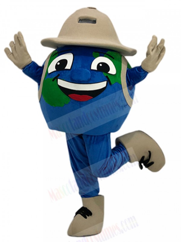 Earth mascot costume