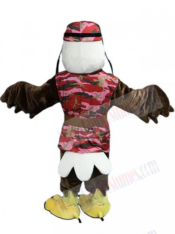 Pilot Eagle mascot costume