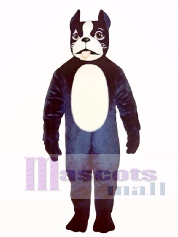 Cute Boston Terrier Dog Mascot Costume