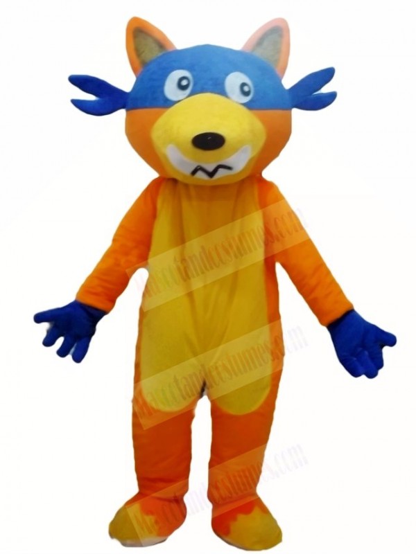 Orange Fox Mascot Costumes Animal 