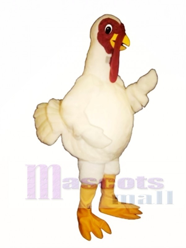 Cute Fat Turkey Mascot Costume
