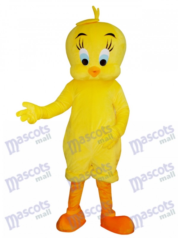 Tweety Looney Tunes Yellow Bird Mascot Costume 