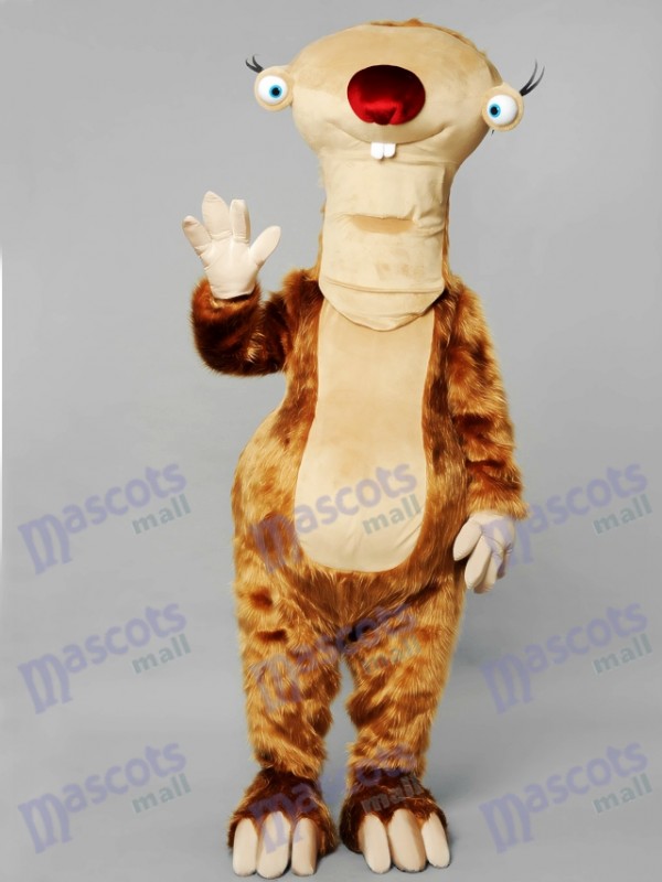 Sloth Mascot Costume
