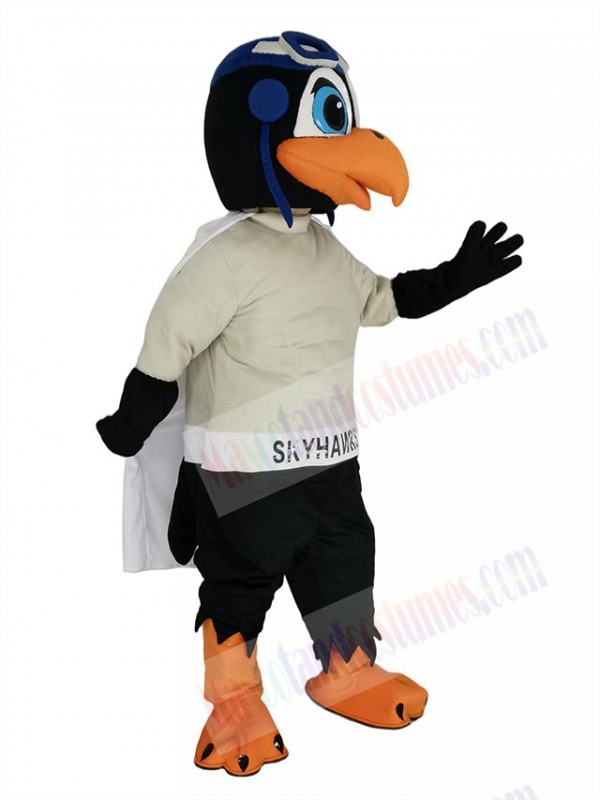 Skyhawk mascot costume