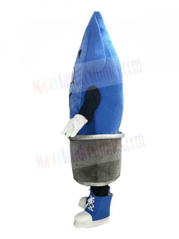 Flame mascot costume