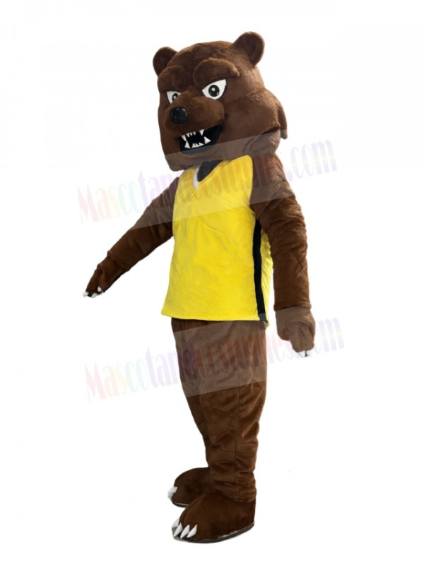 Grizzly Bear mascot costume
