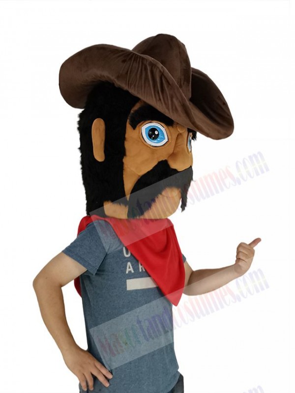 Cowboy mascot costume
