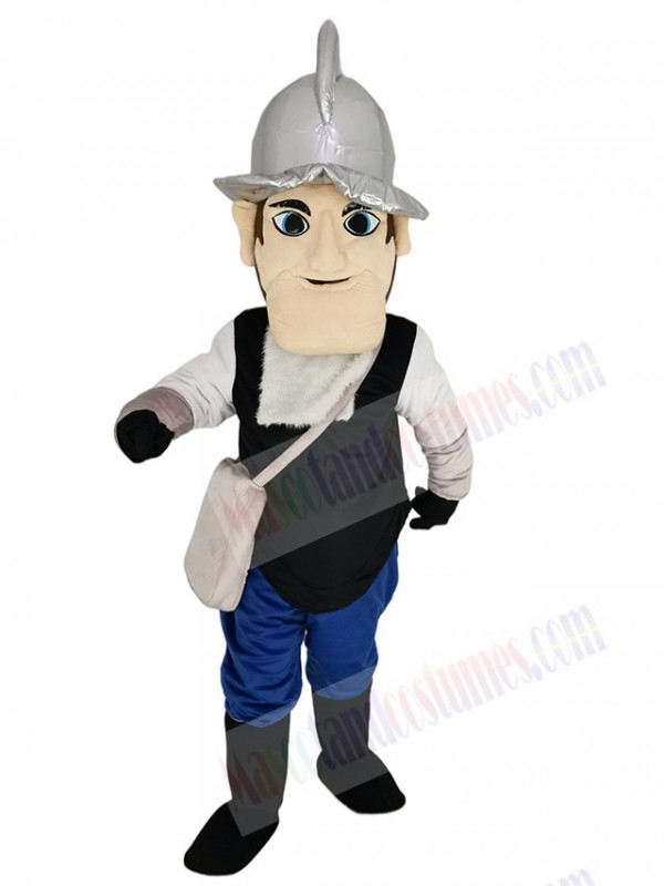 Conquistador mascot costume