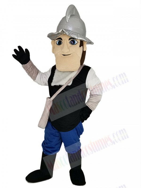 Conquistador mascot costume