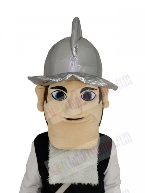 Conquistador mascot costume
