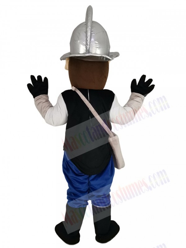 Conquistador mascot costume