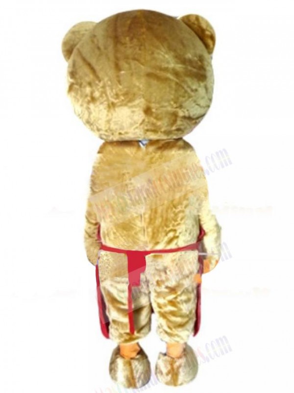Bear mascot costume