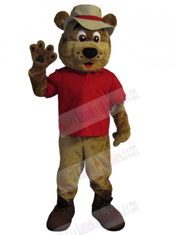Bear mascot costume