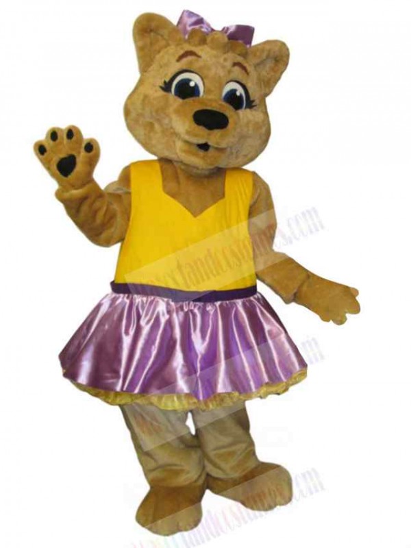 Bear mascot costume