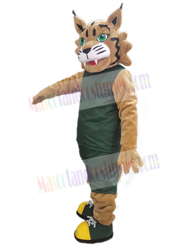 Bobcat mascot costume
